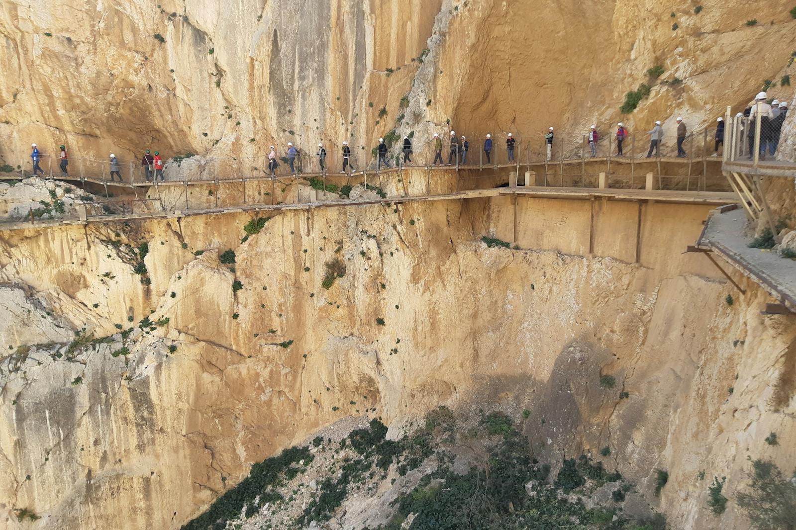 俯瞰Caminito del Rey